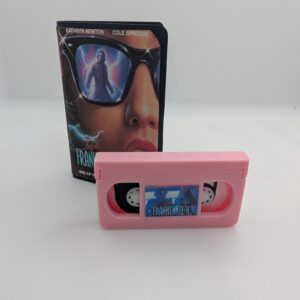 lisa frankenstein miniature vhs tape