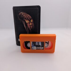 john carpenter's halloween miniature vhs tape